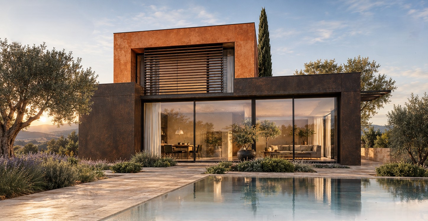 Finitura Corten Duo